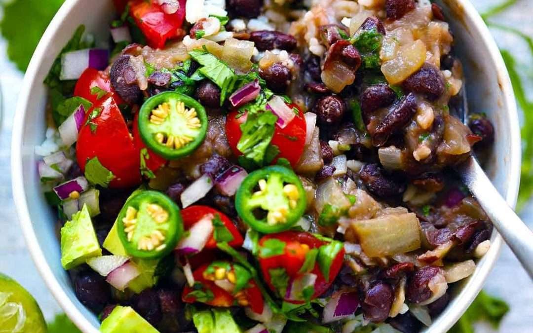 Easy 20-Minute Black Beans and Rice