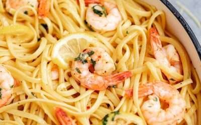 Shrimp Linguine – thestayathomechef.com