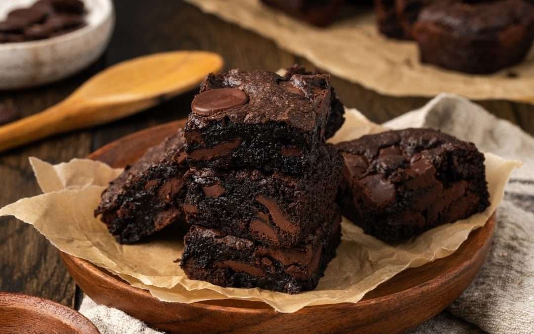 Fudgy Cake Mix Brownies | Cookies and Cups