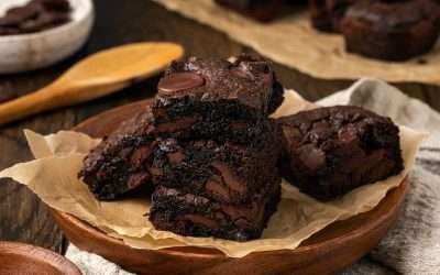 Fudgy Cake Mix Brownies | Cookies and Cups