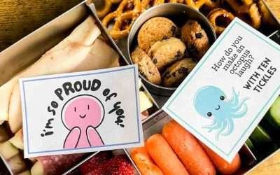 32 Printable Cute Lunch Notes for Kids
