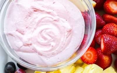 Strawberry Fluff Fruit Dip [+ Video]