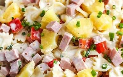 Ham & Pineapple Pasta Salad