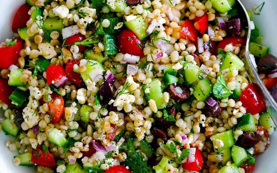 Mediterranean Israeli (Pearl) Couscous Salad