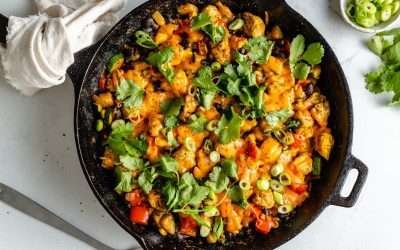 One Pan Sazon Skillet Chicken