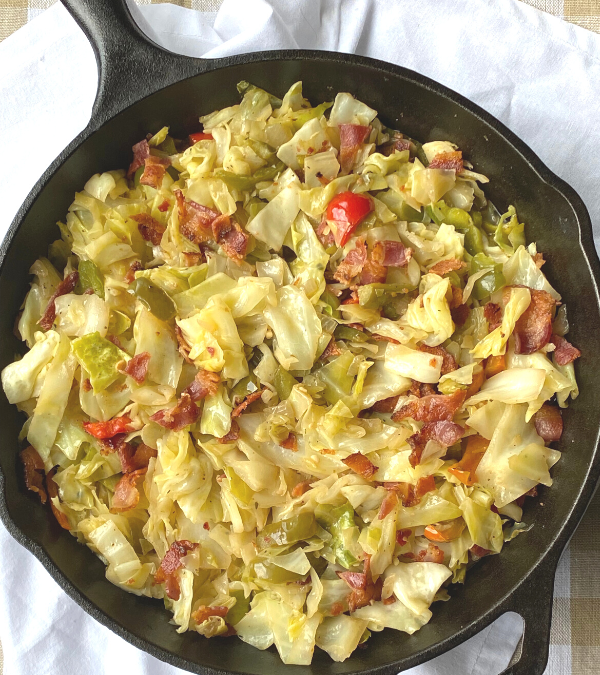SOUTHERN FRIED CABBAGE – The Southern Lady Cooks