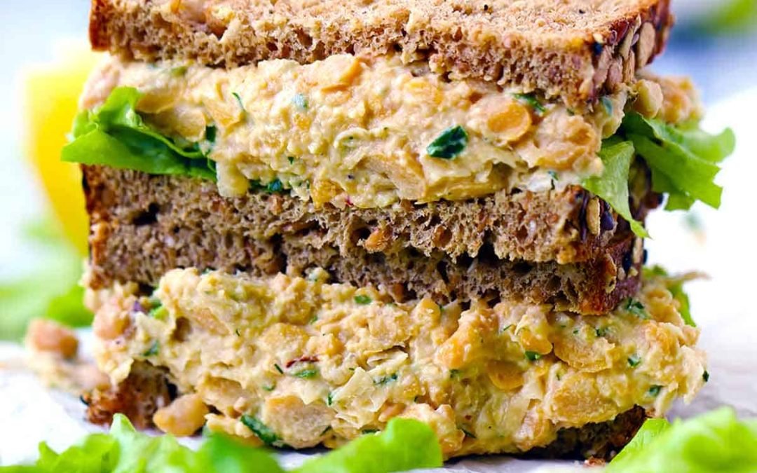 Smashed Chickpea Salad Sandwich – Bowl of Delicious