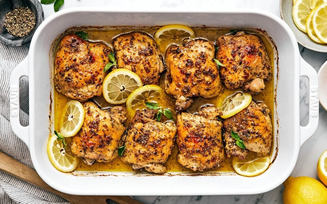 Greek Lemon Chicken – Downshiftology