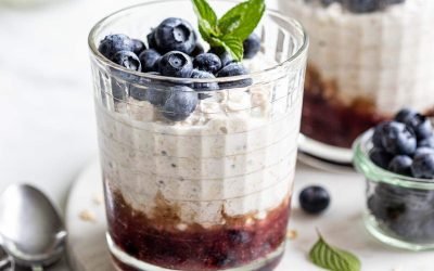 Blueberry Overnight Oats – Healthy Seasonal Recipes
