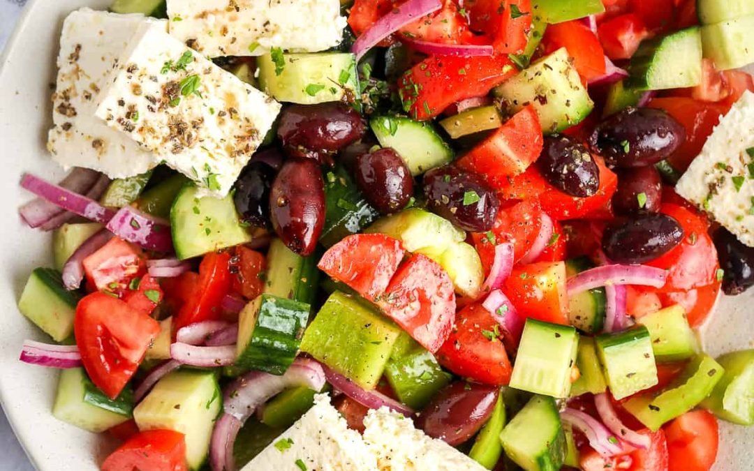 Greek Salad – Spend With Pennies