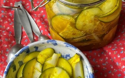 ZUCCHINI REFRIGERATOR PICKLES – The Southern Lady Cooks