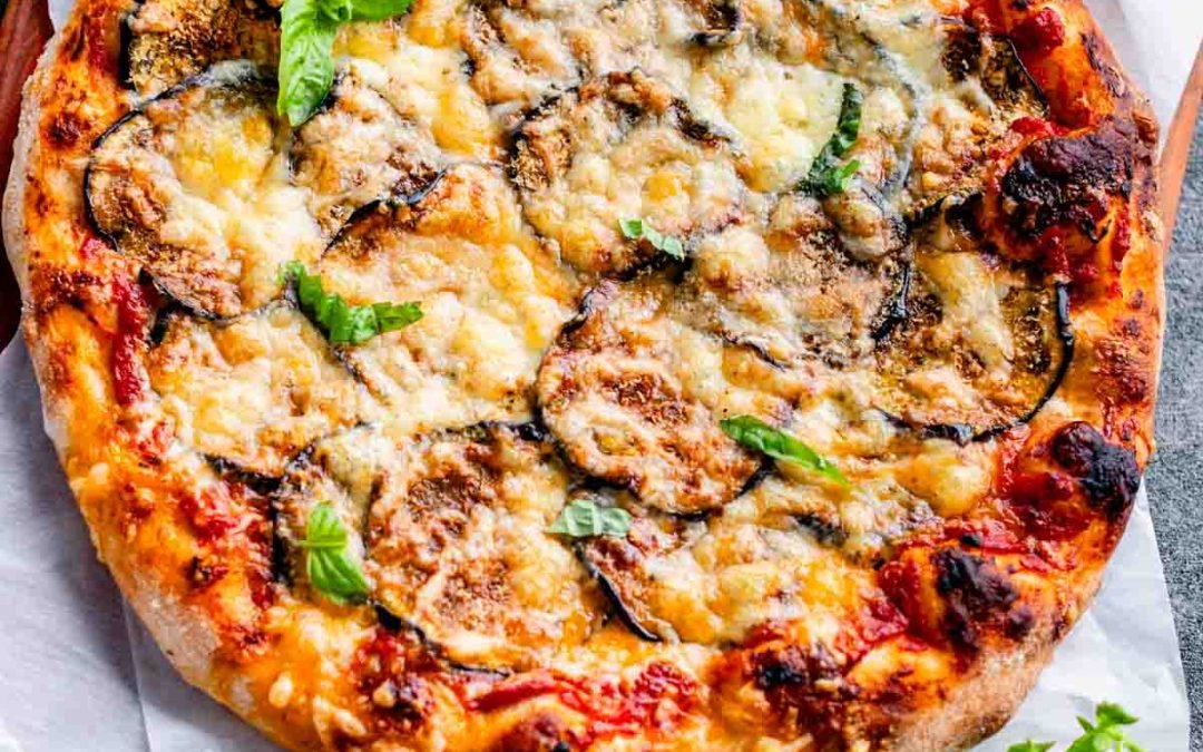 Pizza with Eggplant – Healthy Seasonal Recipes