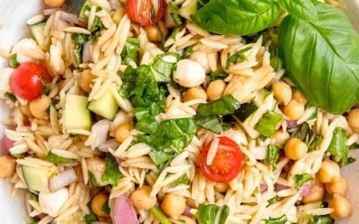 Vegetarian Summer Orzo Salad Recipe