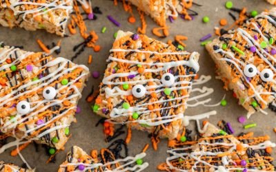Halloween Rice Krispie Treats – The Stay At Home Chef