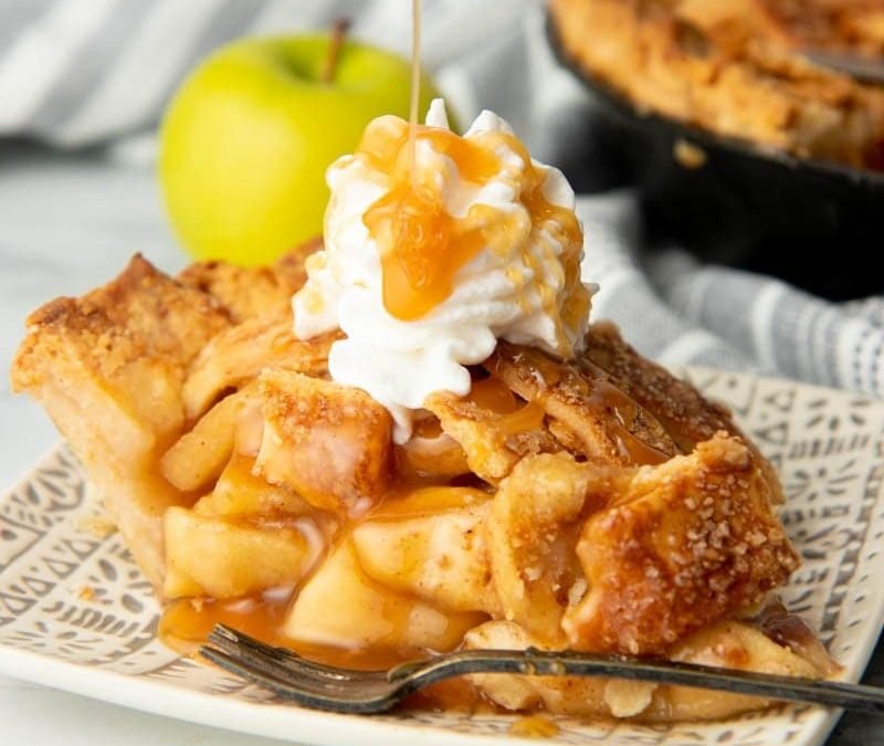 Best Caramel Apple Pie Recipe (With the Easiest Crust!)