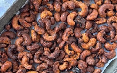 HONEY ROASTED CASHEWS – The Southern Lady Cooks