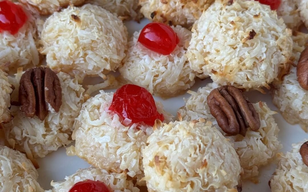 Coconut Macaroons-The Southern Lady Cooks-Only 3 Ingredients