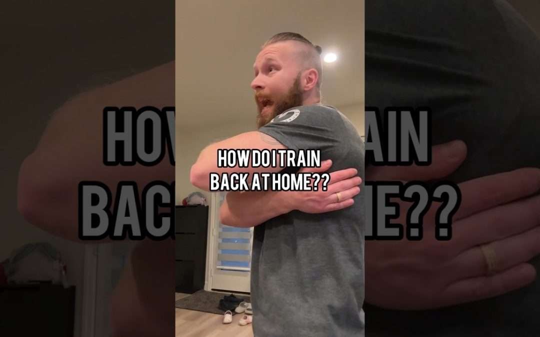 How do you train BACK at home? #homeworkout #backworkout #calisthenics