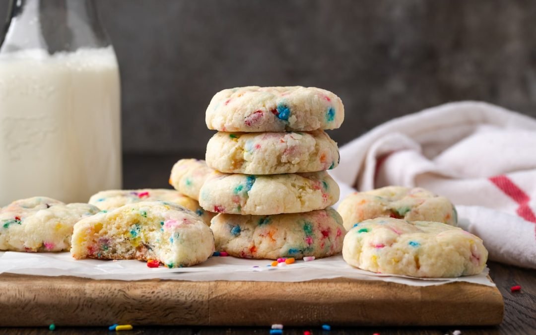 Funfetti Cookies | Cookies and Cups