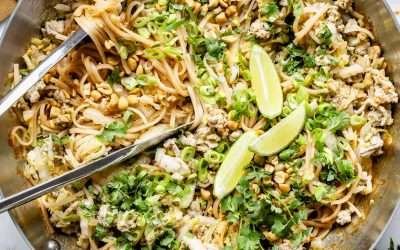 Healthy Ground Turkey Pad Thai