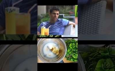 Cricketer Ashish Nehra's Favourite smoothie recipe #shorts #viral #cricketer