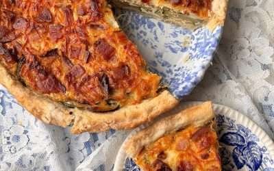 BACON ZUCCHINI PIE – The Southern Lady Cooks