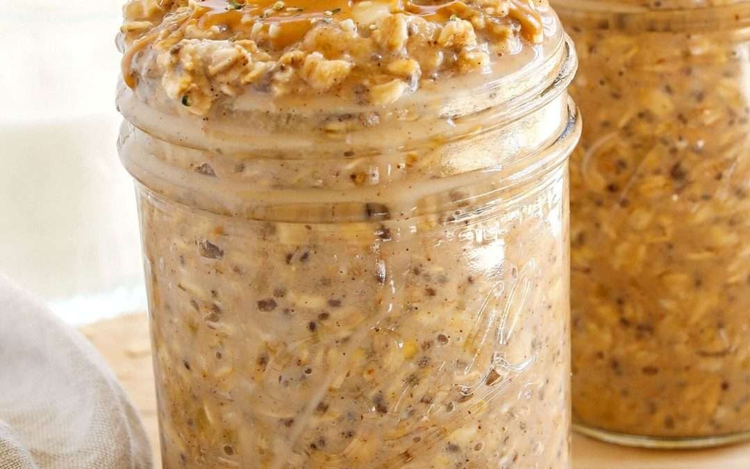 Peanut Butter Banana Overnight Oats