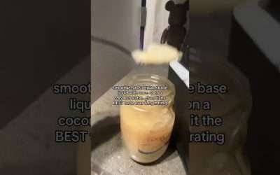 Smoothie hack: Replace base liquid with once upon a coconut water