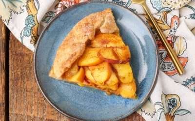Peach Galette – Barefeet In The Kitchen
