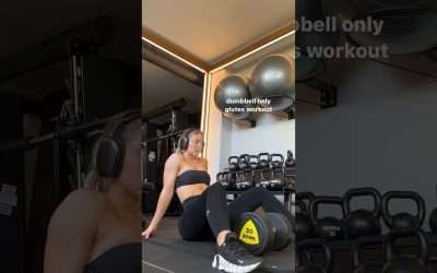 how to grow your glutes in a busy gym