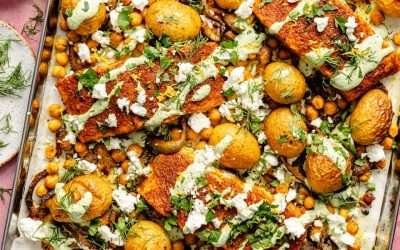 Easy Sheet Pan Salmon and Potatoes