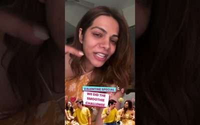 SMOOTHIE CHALLENGE ON!| #Shorts