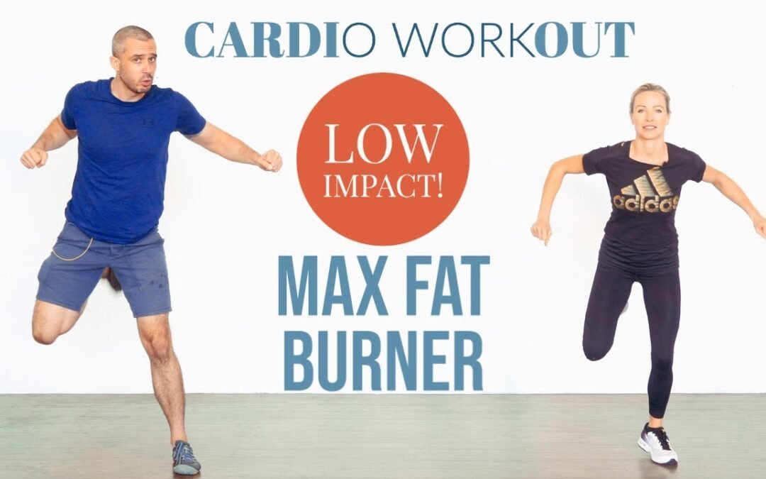 Fat burning, high intensity, low impact home cardio workout