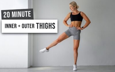 20 MIN TONED INNER AND OUTER THIGHS Workout – No Repeat, No Equipment