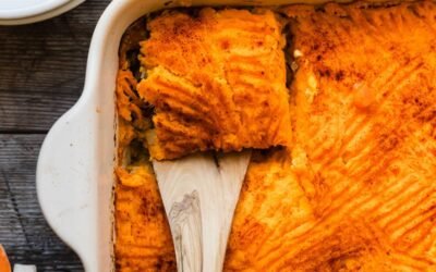 Sweet Potato Shepherd’s Pie with Ground Turkey
