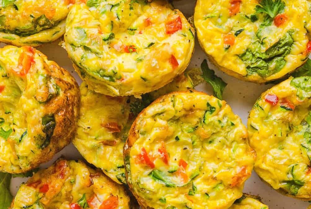 Healthy Veggie Egg Muffins – Eat Yourself Skinny