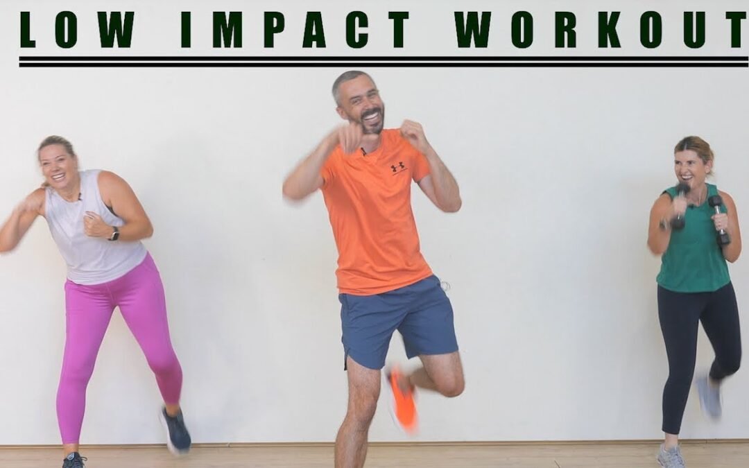 Fun low impact, all standing workout
