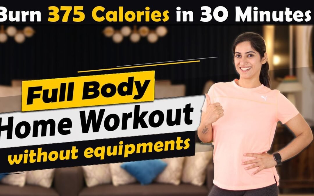 30-Minute HOME WORKOUT | No Equipment Full Body Exercise | GunjanShouts