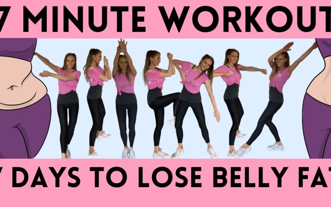 7 DAY CHALLENGE 7 MINUTE WORKOUT TO LOSE BELLY FAT – HOME WORKOUT TO LOSE INCHES   Lucy Wyndham-Read