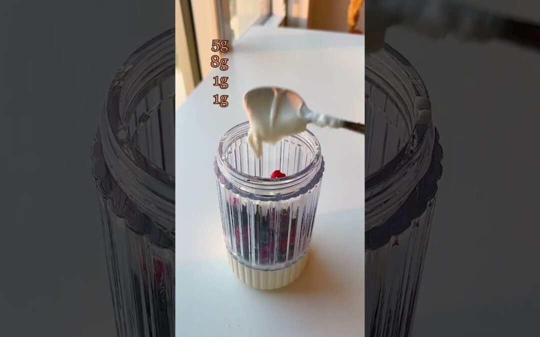 1 smoothie. 113g of protein. #shorts